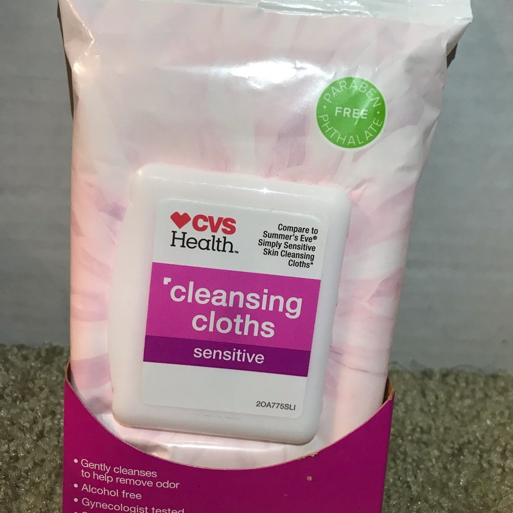 Female cleansing cloth